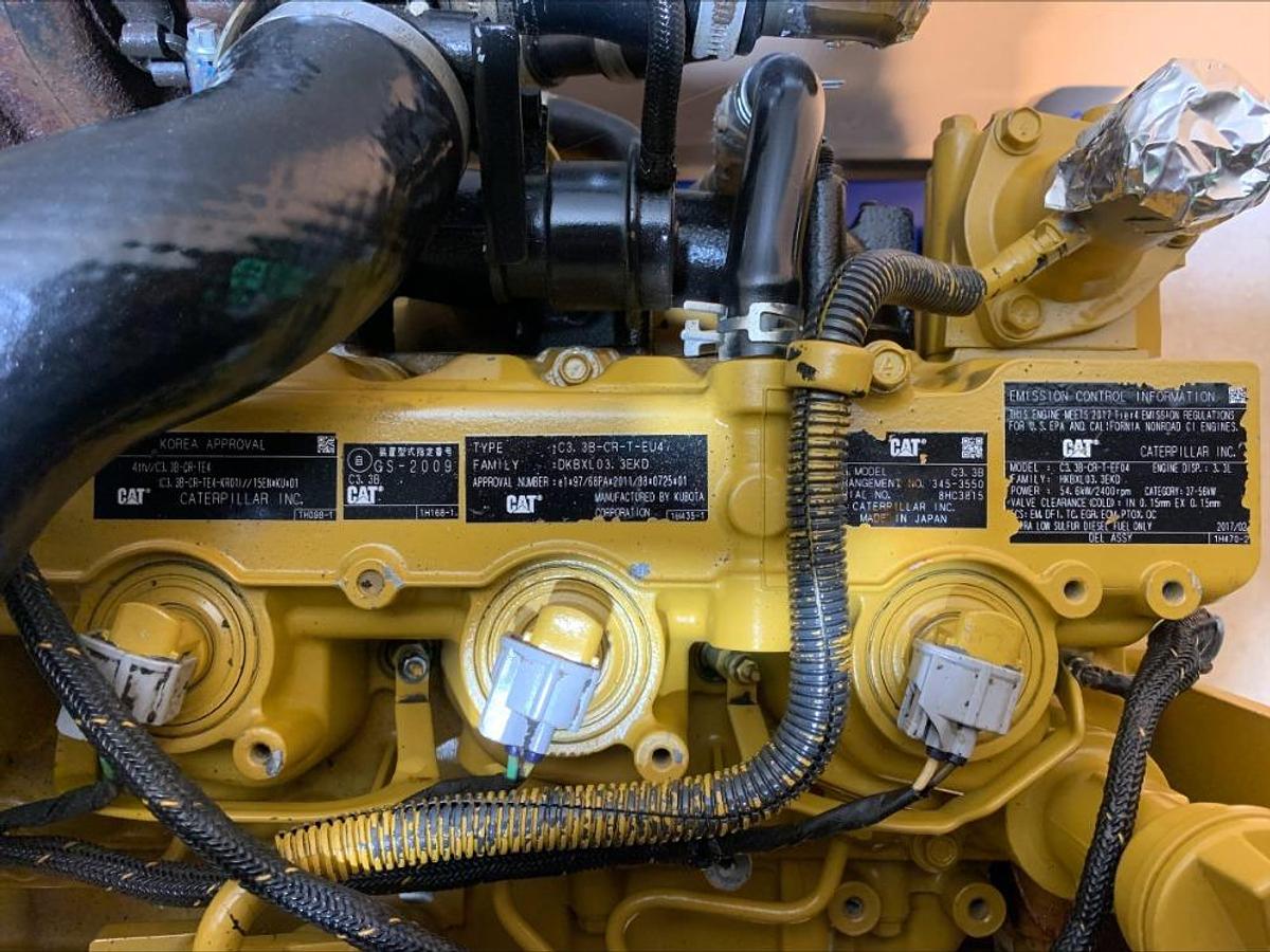 Used 2017 Caterpillar C3.B3 Diesel Engine 4 CAT Skid Steer 289D 277D 246D 257D 259D+
