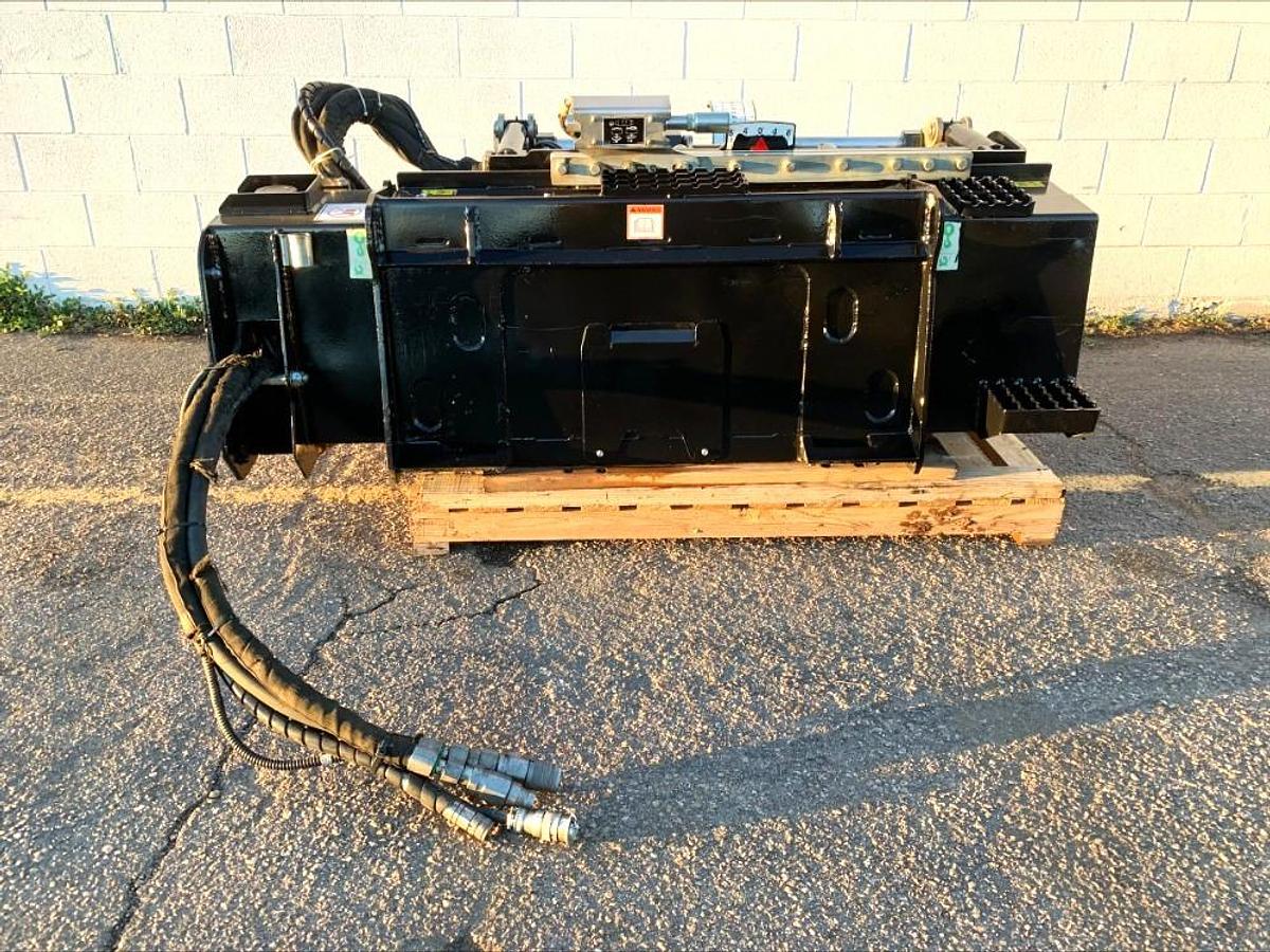 Used 2022 Caterpillar Cat PC412 48" Skid Steer Asphalt Mill Cold Planer Attachment