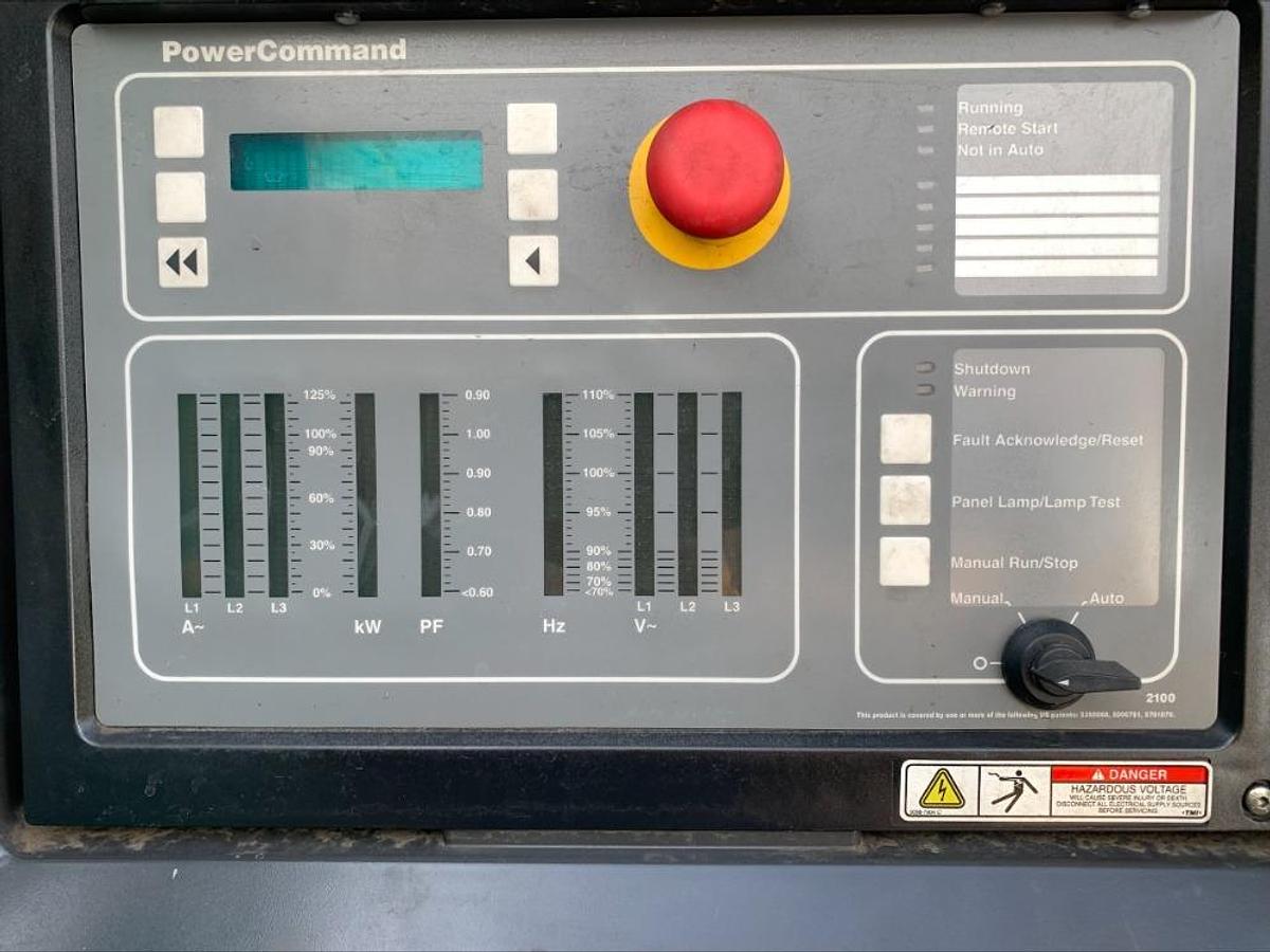 Used Cummins Onan DGFA 150 Kw Diesel Standby Generator w Switch 966 HRS 135 Kw Prime