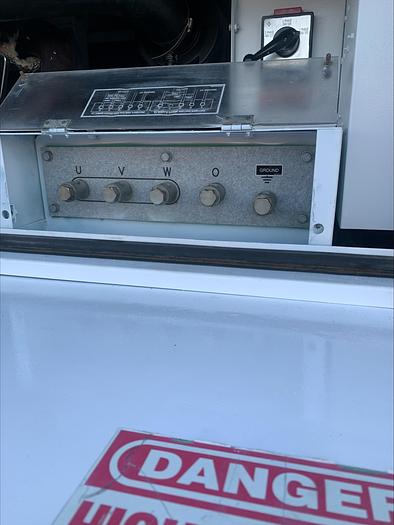 Used MQ MultiQuip WhisperWatt 70 KVA 56 Kw towable generator DCA-70SSIU4F 2576 HRS