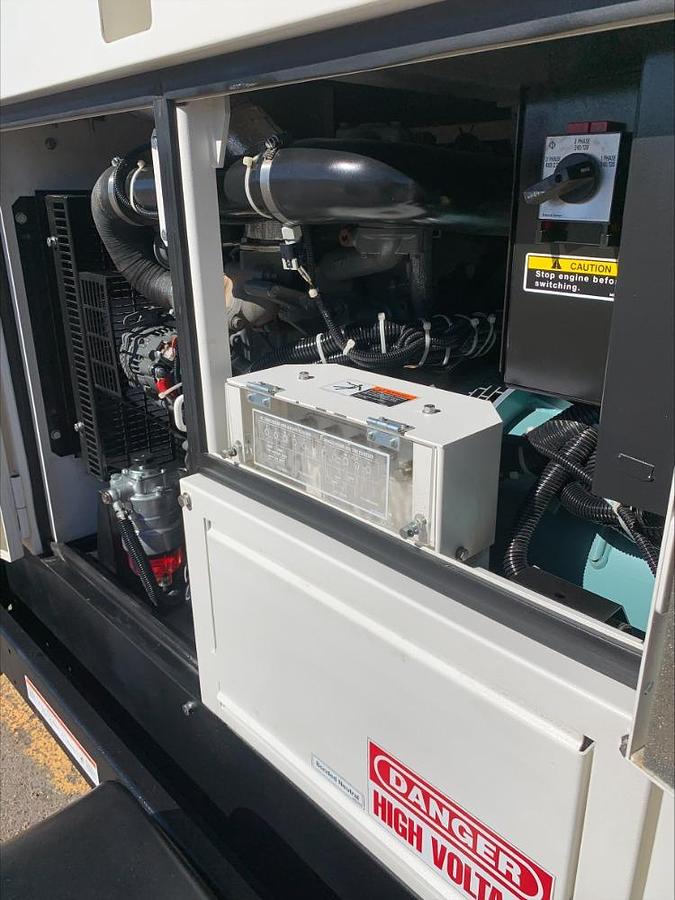 Used 2023 MultiQuip MQ25 20 Kw WhisperWatt Diesel Towable Generator DCA-25SSIU4F 2129