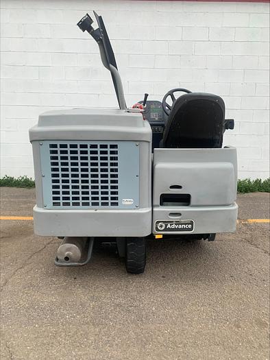 Used Advance SW8000 Ride on Sweeper Kubota 77" Warehouse Parking Lot indoor/outdoor 368 HRS
