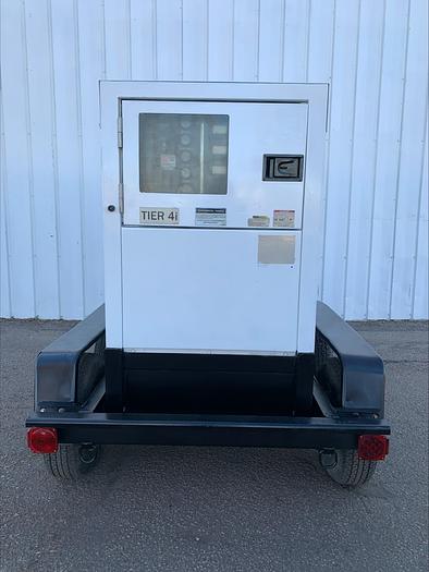 Used MultiQuip WhisperWatt MQ 45 KVA Towable Diesel Generator DCA-4SUS12