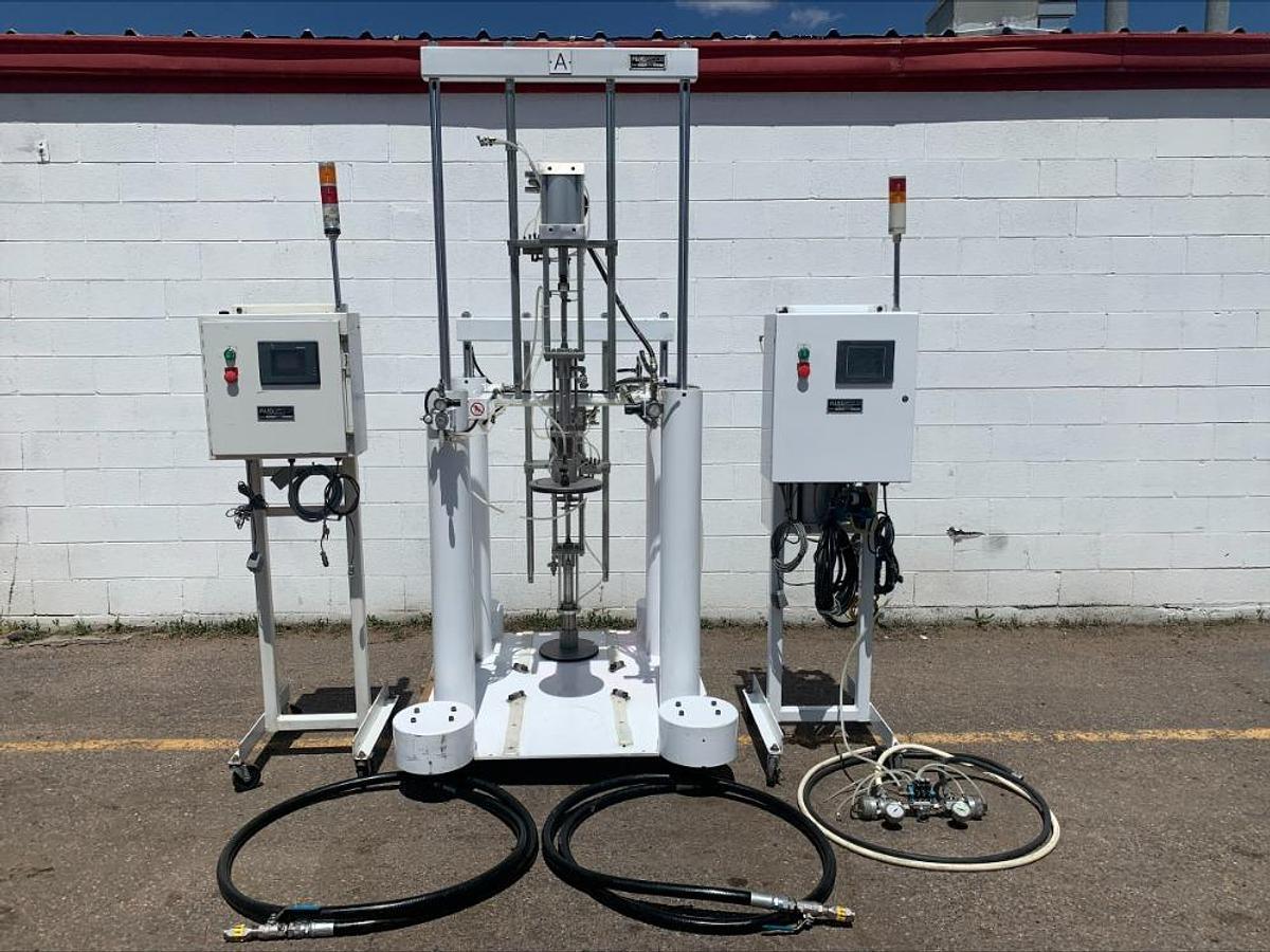 Used Graco Fluid Automation Meter Mix Silicone Metering Mixing Systems 633 620 & SR657