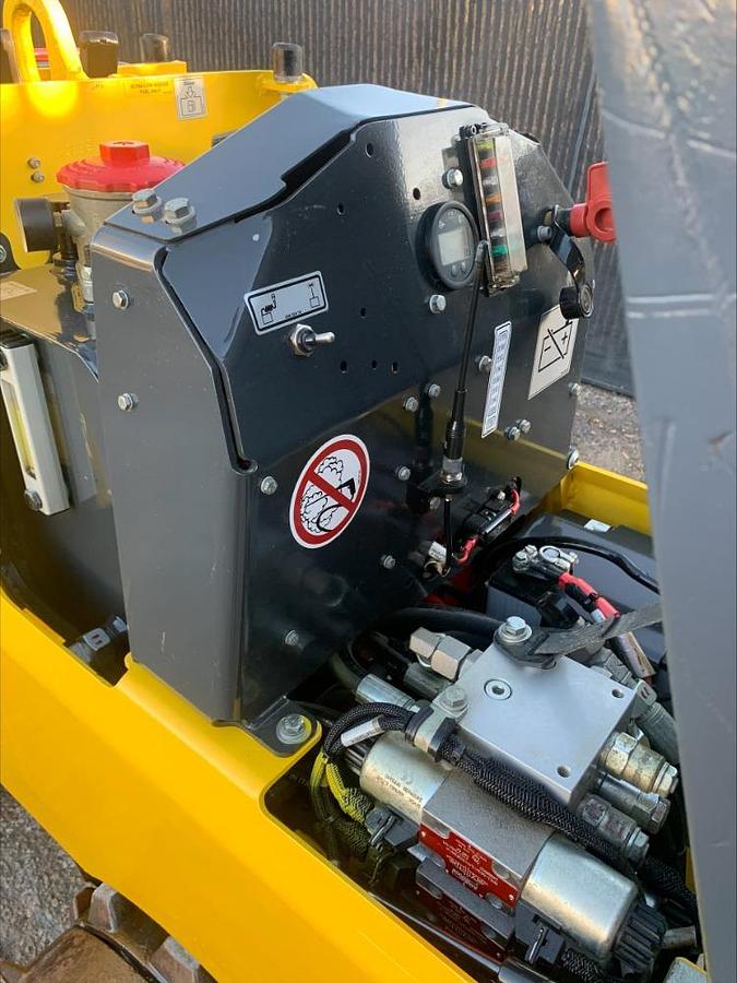 Used 2022 Bomag BMP 8500 Trench Compactor Diesel Vibratory Roller Wacker 272 HRS