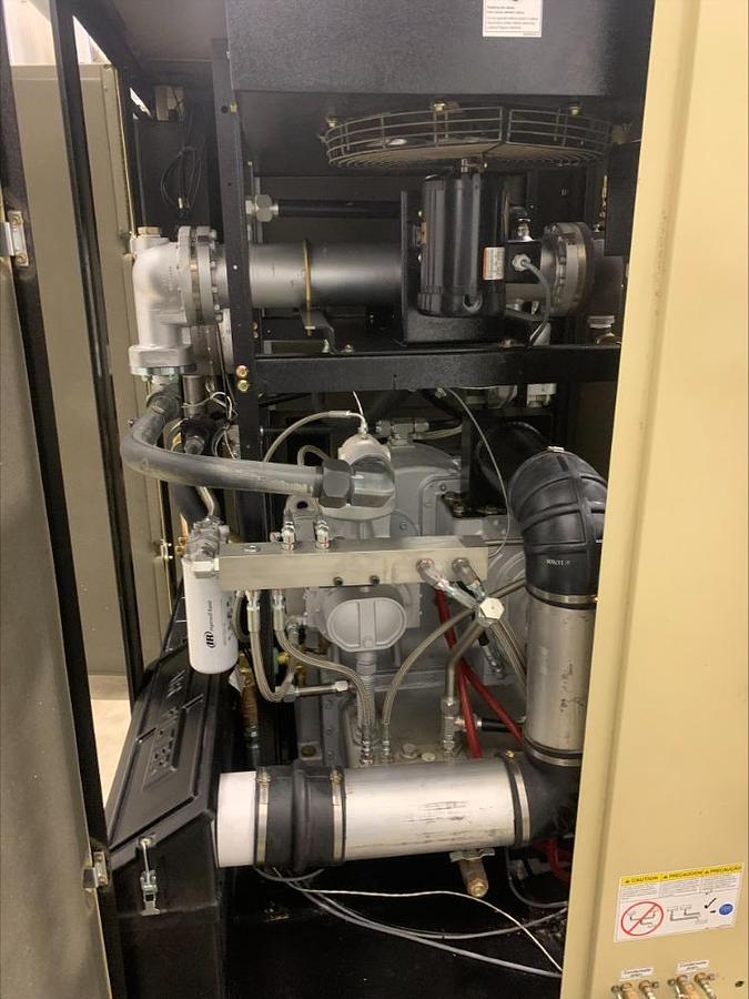 Used 2022 Ingersol Rand IR IRN100H OF Oil Free 100 Hp VSD Rotary Screw Air Compressor