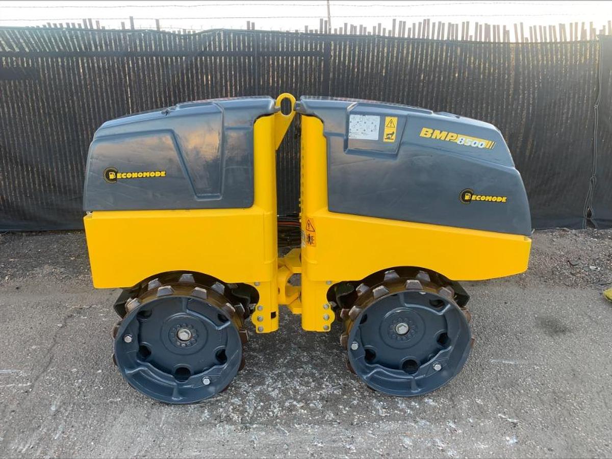 Used 2022 Bomag BMP 8500 Trench Compactor Diesel Vibratory Roller Wacker 272 HRS