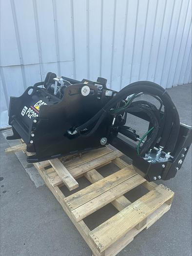 Used 2011 Caterpillar Cat PC206 24" skid steer asphalt planer milling attachment 5 Line
