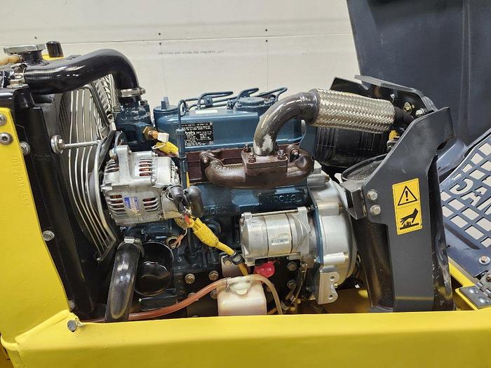 Used 2015 Bomag BMP 8500 Wireless Trench Compactor Vibratory Diesel Roller Wacker 722 Hr