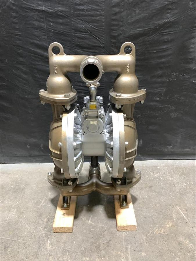Used Yamada 2" sc414 Stainless Steel Air Powered Double Diaphragm Pump NDP-80BST-NPT