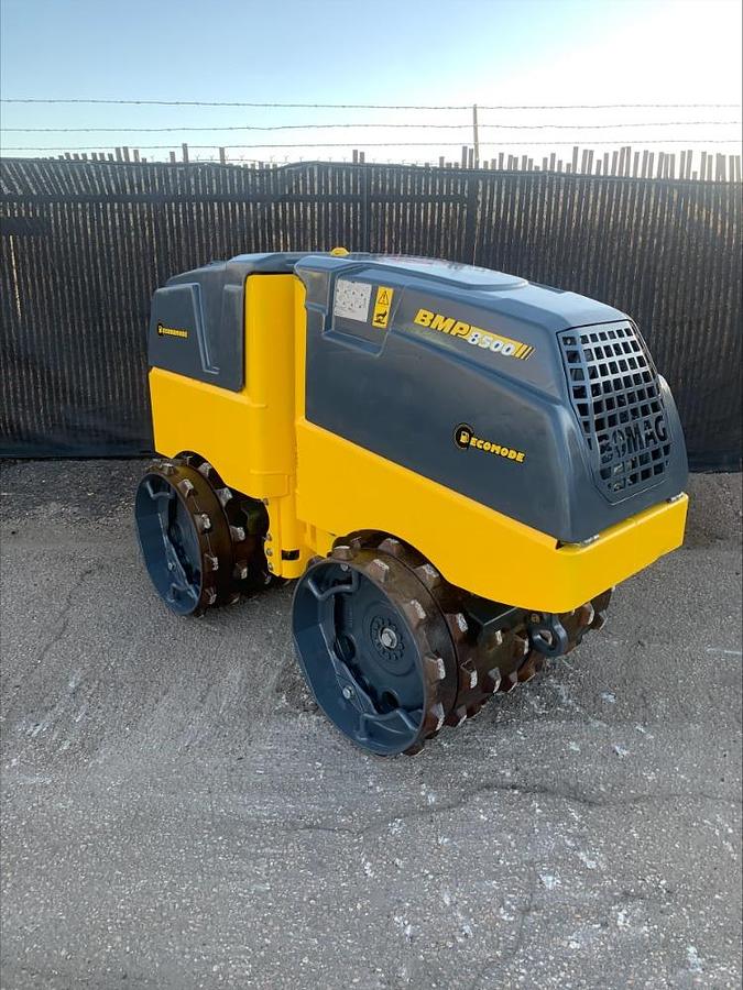 Used 2022 Bomag BMP 8500 Trench Compactor Diesel Vibratory Roller Wacker 272 HRS