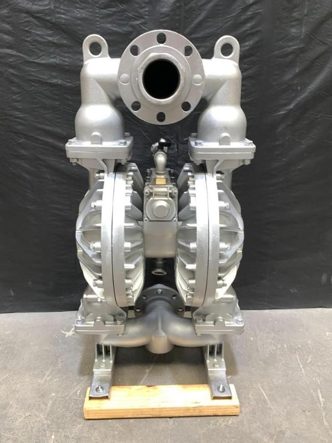 Used Yamada 3" Aluminum Air Powered Double Diaphragm Pump NDP-80 NDP-80BAE