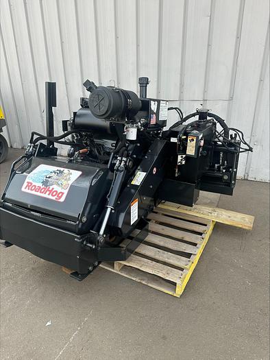 Used RoadHog RH2450 Skid Steer Asphalt Road Cold Planer Grinder Diesel Attachment Bobcat Caterpillar 49 Hp