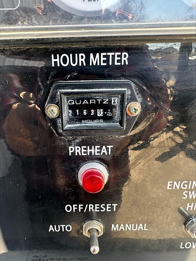 Used MQ MultiQuip WhisperWatt 45 KVA 36 Kw towable generator DCA-45SSIU4F 2163 HRS