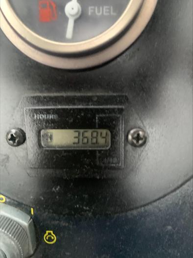 Used Advance SW8000 Ride on Sweeper Kubota 77" Warehouse Parking Lot indoor/outdoor 368 HRS