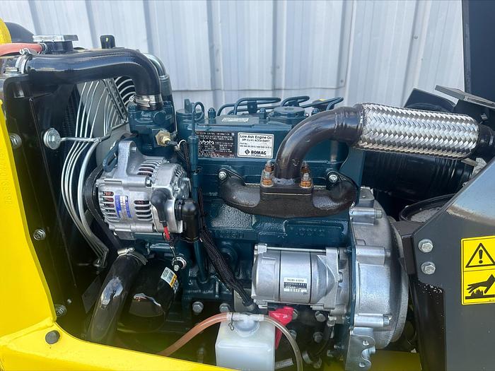 Used 2019 Bomag BMP 8500 Wireless Trench Compactor Vibratory Diesel Roller Wacker 311 Hrs