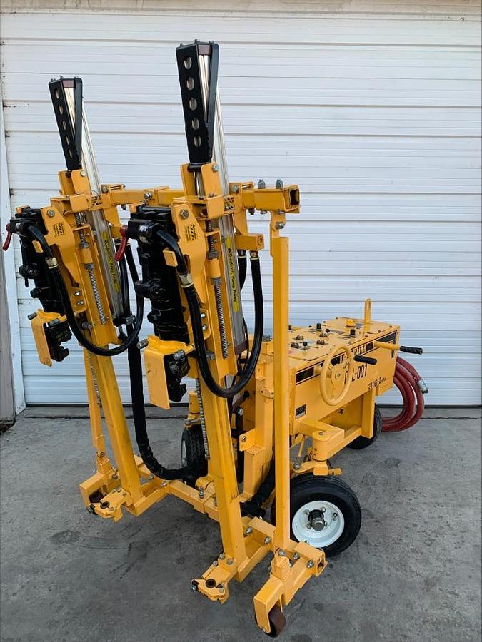 Used 2020 EZ Drill 210B 2SRA30DD 2 Gang Drill Head Slab Rider