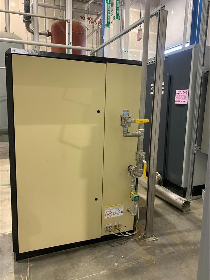 Used 2022 Ingersol Rand IR IRN100H OF Oil Free 100 Hp VSD Rotary Screw Air Compressor