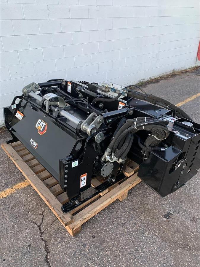 Used 2022 Caterpillar Cat PC412 48" Skid Steer Asphalt Mill Cold Planer Attachment