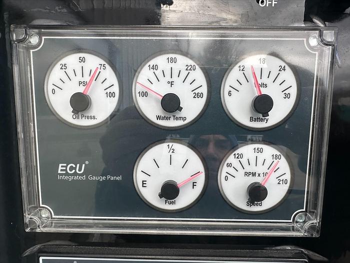 Used MQ MultiQuip WhisperWatt 70 KVA 56 Kw towable generator DCA-70SSIU4F 5736 HRS