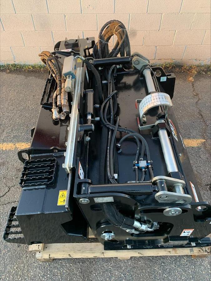 Used 2022 Caterpillar Cat PC412 48" Skid Steer Asphalt Mill Cold Planer Attachment