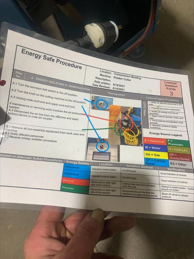Used Rosenthal 12" Automatic Digital Precision Sheeter Cutter WA-S-1-HHEVAC-24V