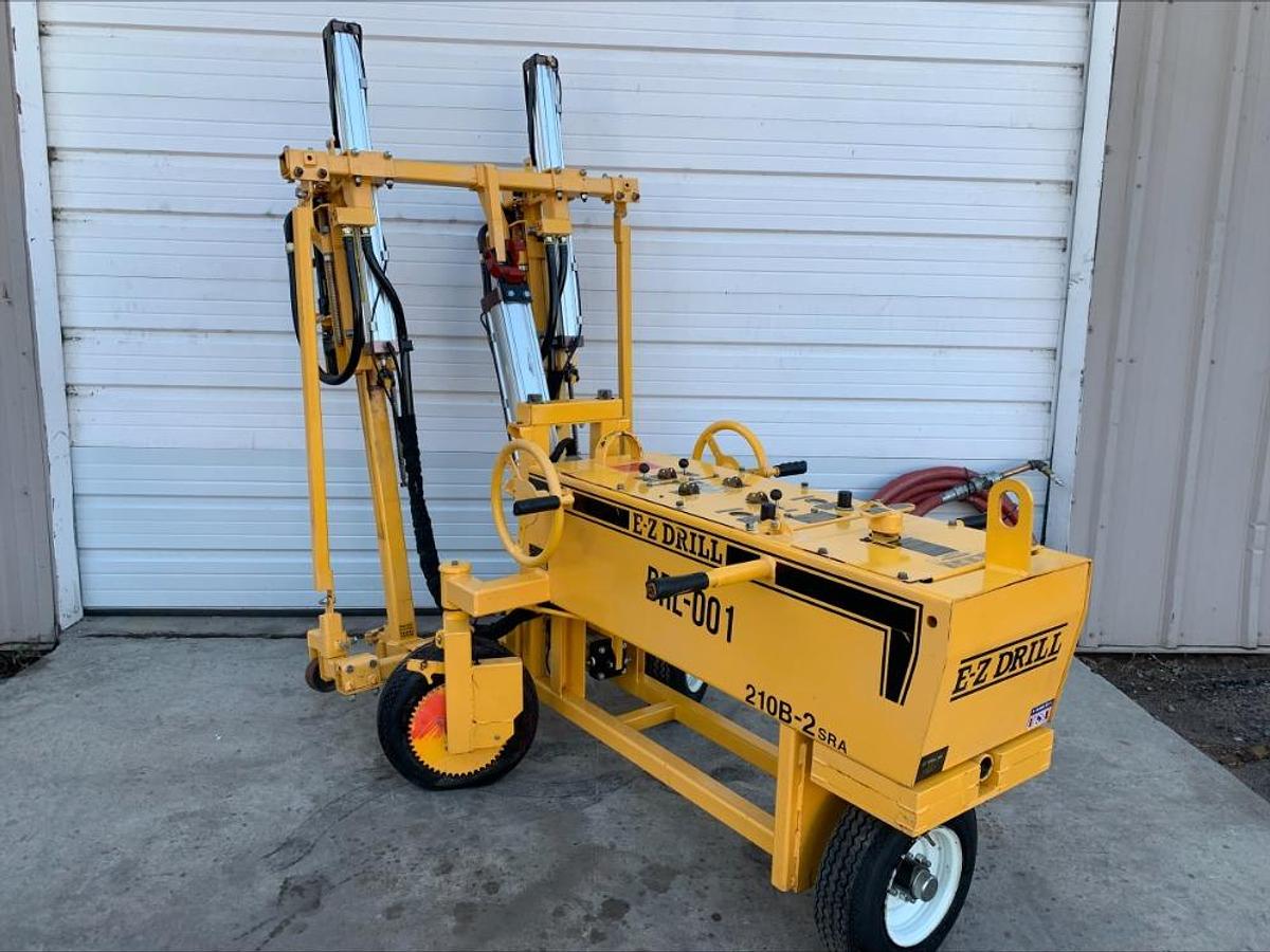 Used 2020 EZ Drill 210B 2SRA30DD 2 Gang Drill Head Slab Rider