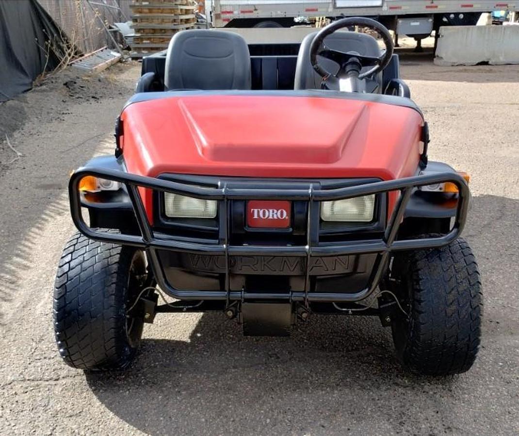 Used 2020 Toro Workman MDX Utility Vehicle Trailer w Power Dump 1032 Hrs