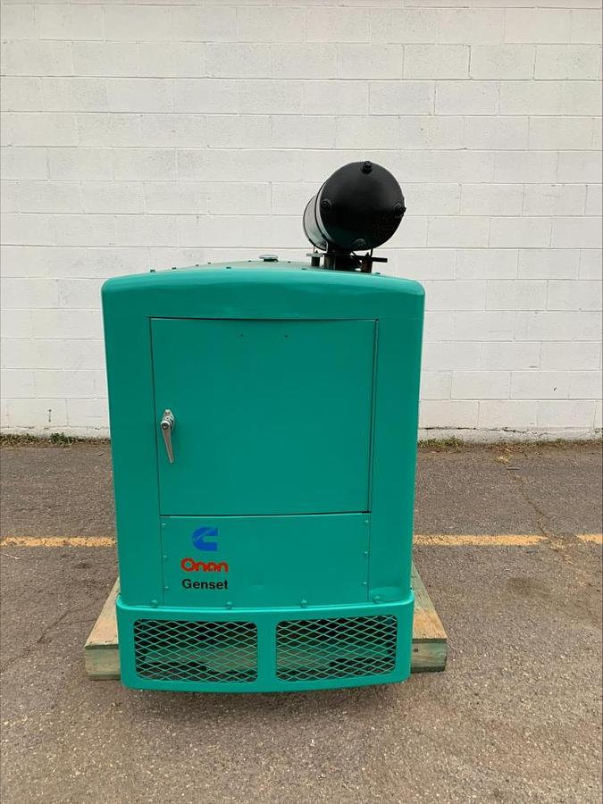 Used Onan Cummins 35EK 35 Kw Natural Gas Propane Standby Generator