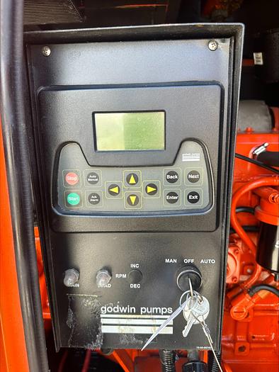 Used Godwin CD103M Dri Prime High Head 6" Deere Diesel Towable Water Pump 1288 HOURS!