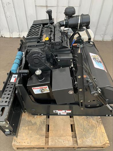 Used RoadHog RH4060-W Skid Steer Diesel Powered 42" 64 HP Asphalt Grinder Cold Planer Attachment 12.9 Hours!!!