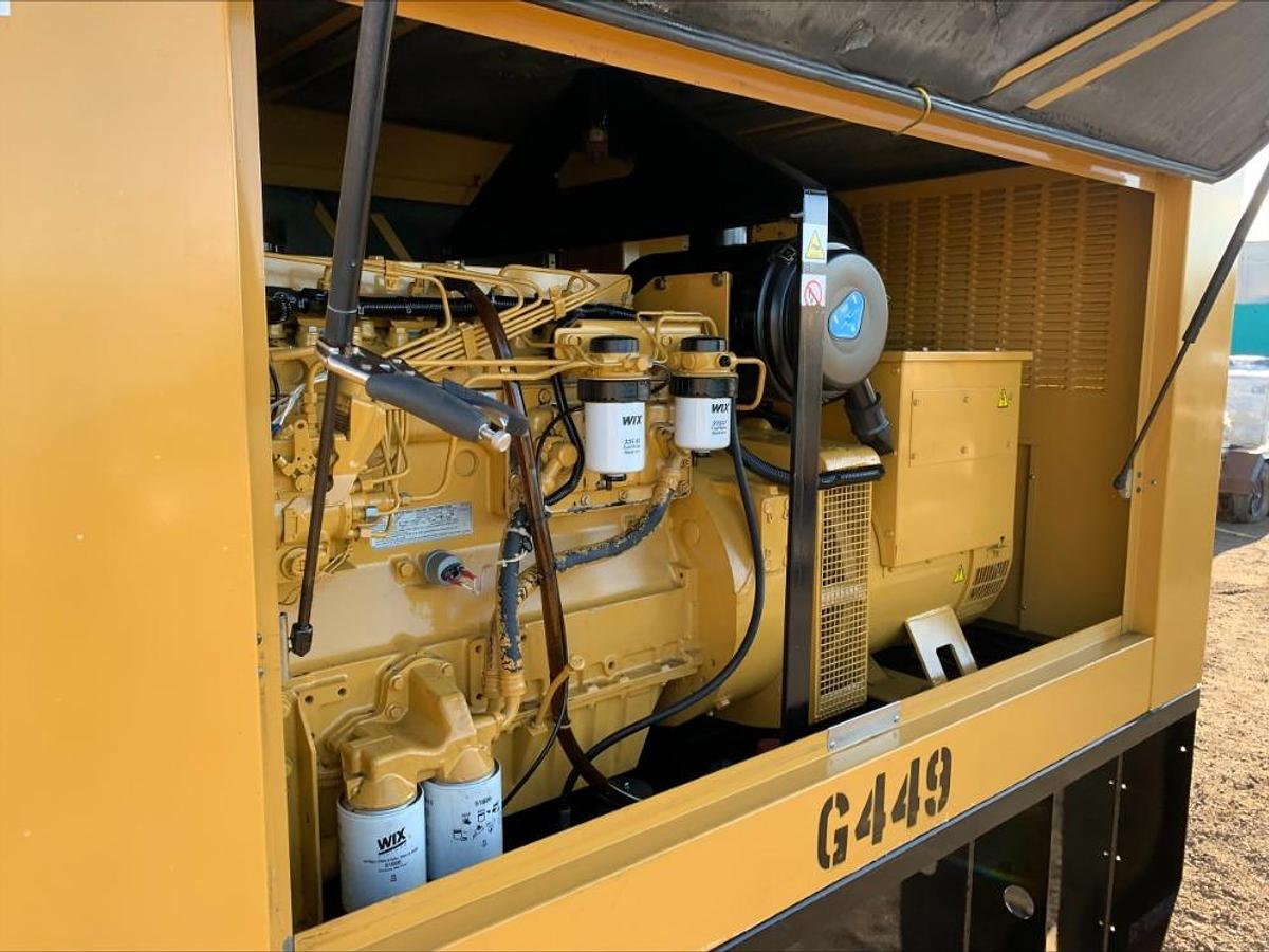 Used Cat Caterpillar Olympian D100P2 Diesel 100 Kw Standby Generator 538 Hrs