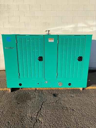 Used Cummins Onan GGFC 45 Kw LP/NG Natural Gas or Propane Standby Generator 1 & 3 ph