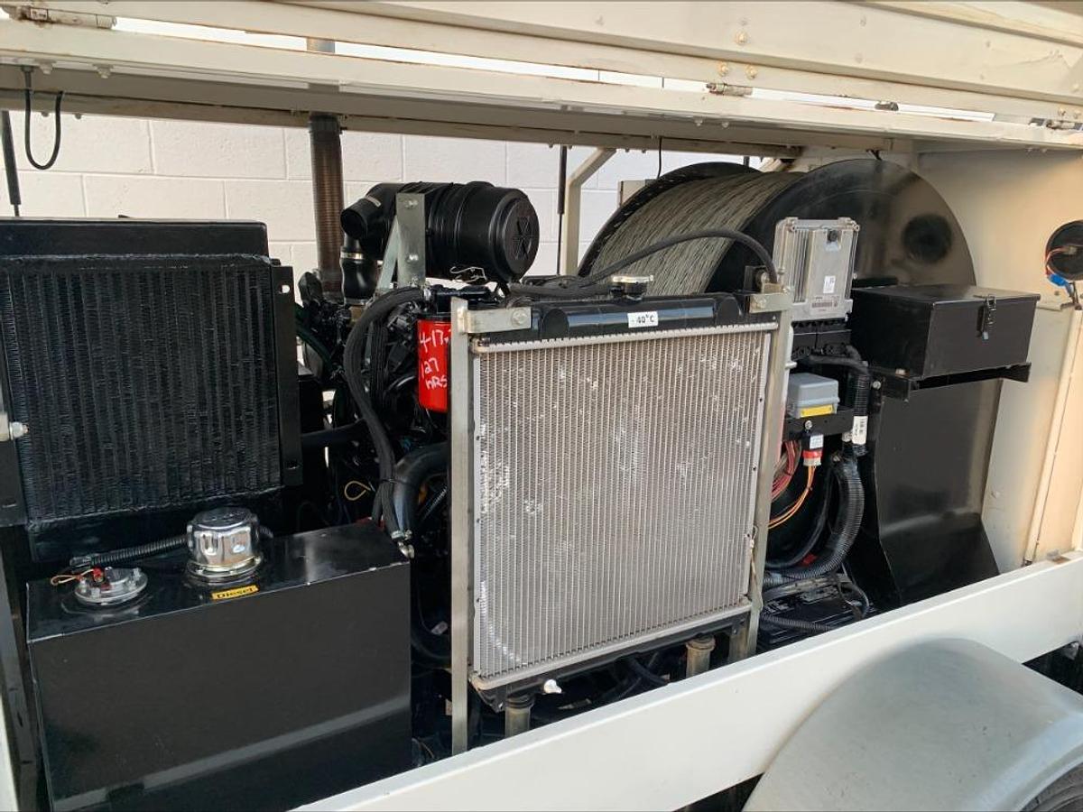 Used Thaler KE-SP3050 Underground Cable Puller 11,000 Lb Capacity 130 Hours!!! Remote/Printer