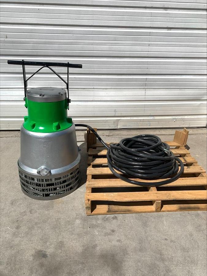 Used 2022 Apex SD150HV 30 Hp 6" Submersible Pump 1600 GPM Dewatering Water Flygt