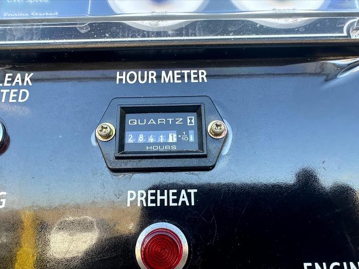 Used MQ MultiQuip WhisperWatt 25 KVA 20 Kw towable generator DCA-25SSIU4F 2841 HRS