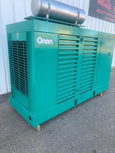 Used Cummins Onan ENBA 100 Kw LP/NG Natural Gas or Propane Standby Generator 1 & 3 phase