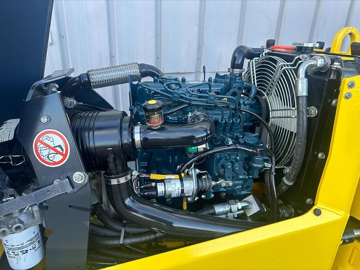 Used 2018 Bomag BMP 8500 Wireless Trench Compactor Vibratory Diesel Roller Wacker 357 Hrs