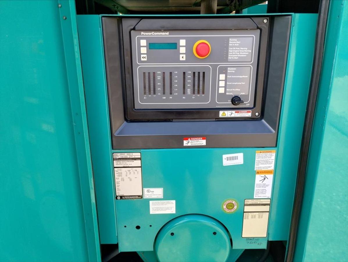 Used 2010 Cummins Onan DSHAD 230 Kw Diesel Standby Generator 276 Hrs