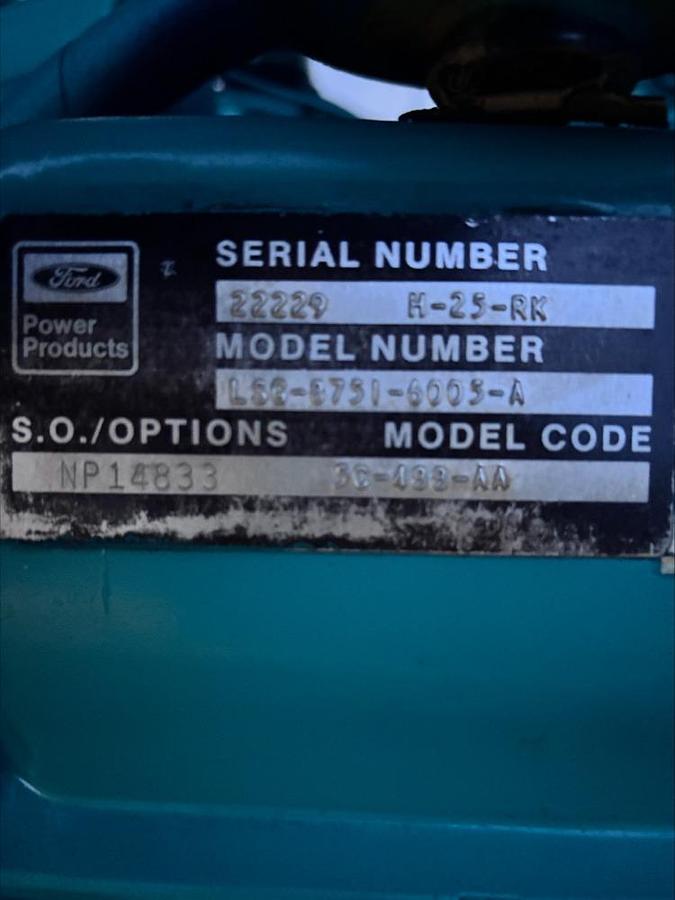 Used Cummins Onan 80ENAD 80 Kw Natural Gas & Propane Standby Generator 633 HRS