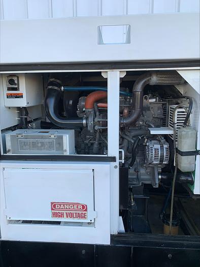 Used MultiQuip WhisperWatt MQ 45 KVA Towable Diesel Generator DCA-4SUS12