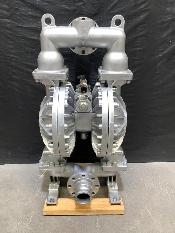 Used Yamada 3" Aluminum Air Powered Double Diaphragm Pump NDP-80 NDP-80BAE