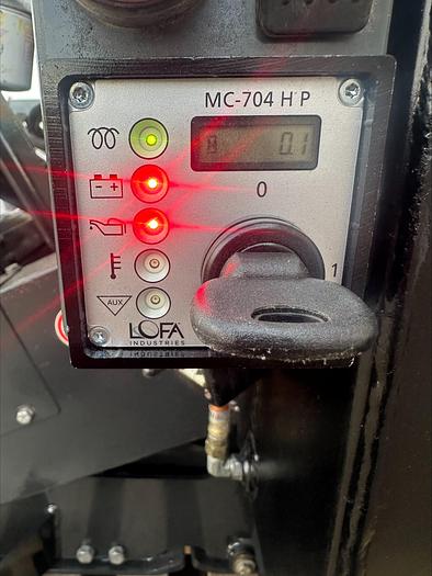 Used RoadHog RH2450 Skid Steer Asphalt Road Cold Planer Grinder Diesel Attachment Bobcat Caterpillar 49 Hp