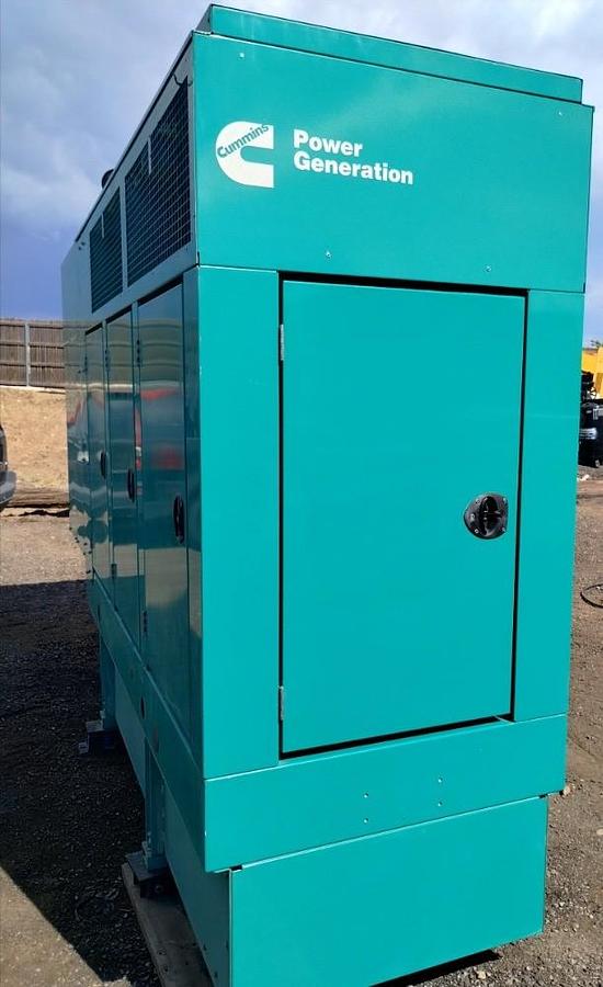 Used 2010 Cummins Onan DSHAD 230 Kw Diesel Standby Generator 276 Hrs