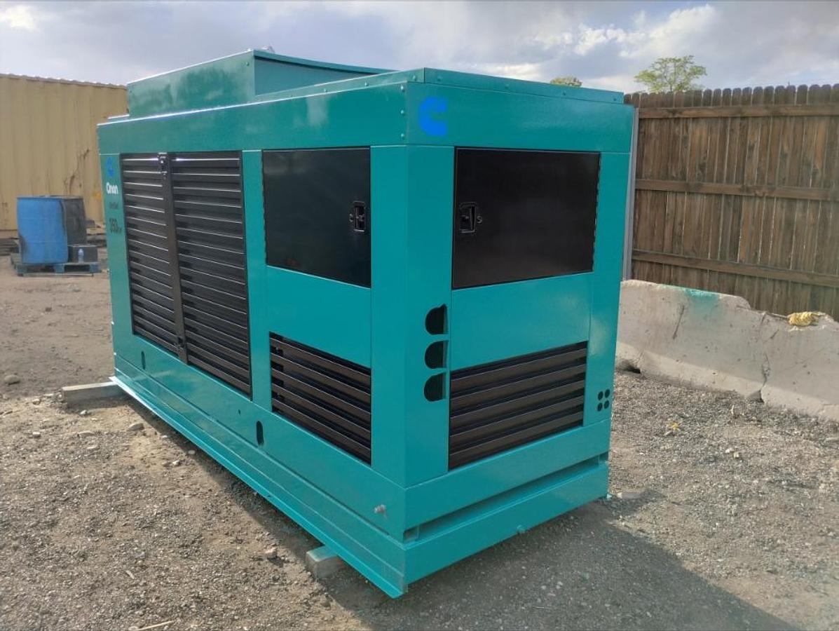Used Cummins Onan 350DFCC 350 Kw Diesel Standby or Prime Generator 775 Hrs