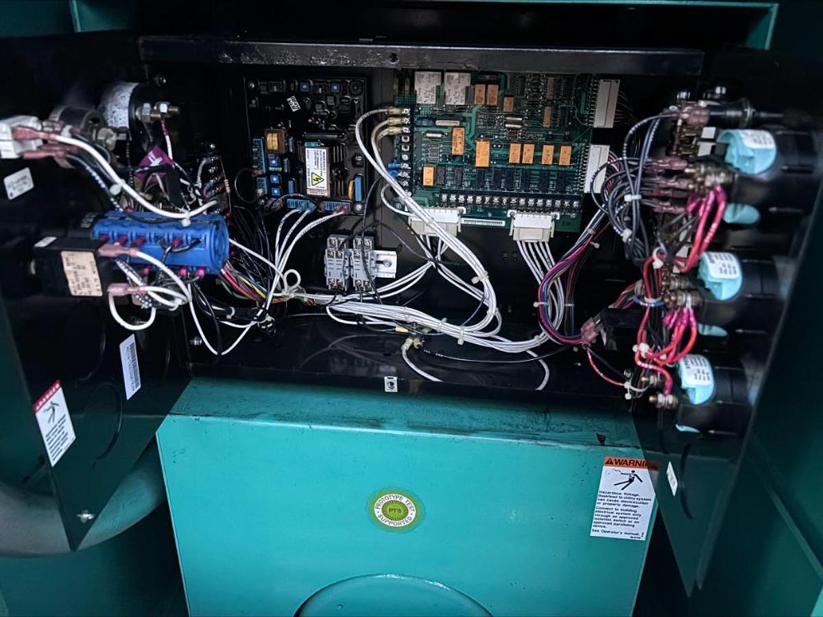 Used Cummins Onan 80ENAD 80 Kw Natural Gas & Propane Standby Generator 633 HRS