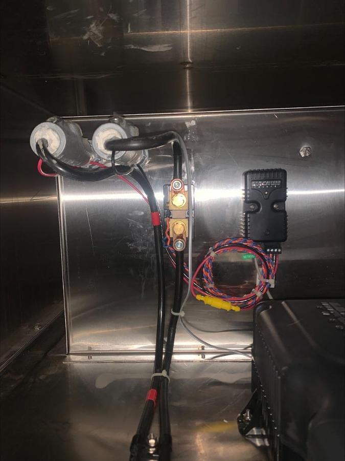 Used Atmos Tech Industries Cross Flow Lab Cabinet Cleanroom Portable Transport Cart