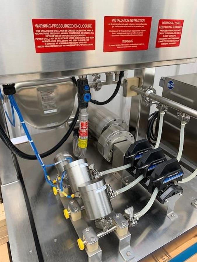 Used NEW Glatt GPCG-60 Metering Pump Control Box Power Fluid Bed Dryer Pharma Process