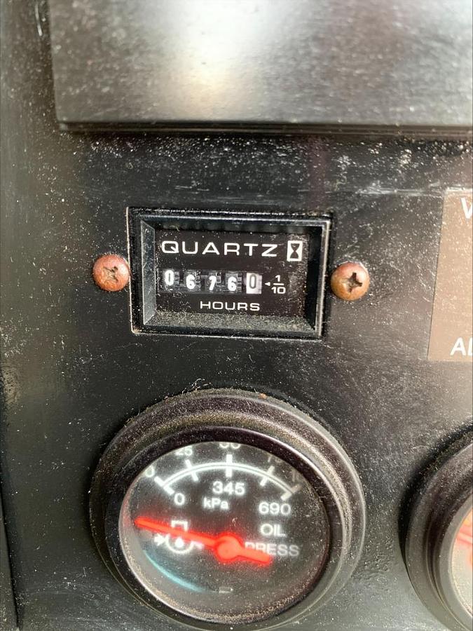 Used Kohler 125RZG 125Kw Standby & Prime Natural Gas Propane Generator 676 Hrs