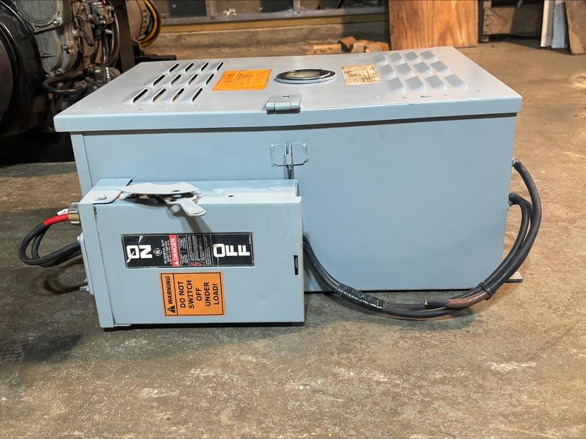 Used Sieb SE300 Scrap Lifting Lift Magnet System w Generator / Hubbell Controller